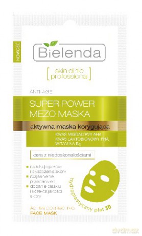 Bielenda Skin Clinic Professional Aktywna maska korygująca 3D 10g [KOSMETYKI]