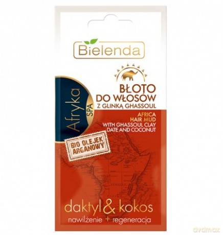 Bielenda Spa Afryka Błoto do włosów w saszetce 15ml [KOSMETYKI]