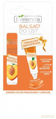 Bielenda Troskliwa Brzoskwinia Balsam do ust 10g [KOSMETYKI]