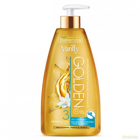 Bielenda Vanity Golden Oils Balsam do golenia i pod prysznic ultra nawilżający 250ml [KOSMETYKI]