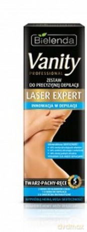 Bielenda Vanity Laser Expert Krem do depilacji twarzy, pach i rąk 100ml [KOSMETYKI]