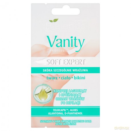 Bielenda Vanity Soft Expert Kompres łagodzacy po depilacji twarz-ciało-bikini 2x5g [KOSMETYKI]