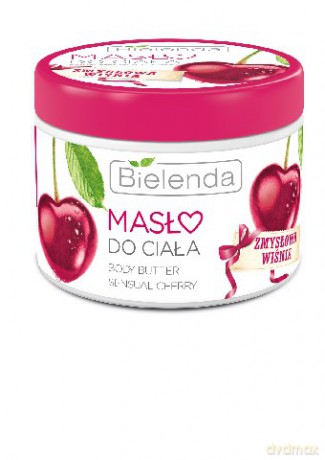 Bielenda Zmyslowa Wiśnia Masło do ciała 200ml [KOSMETYKI]