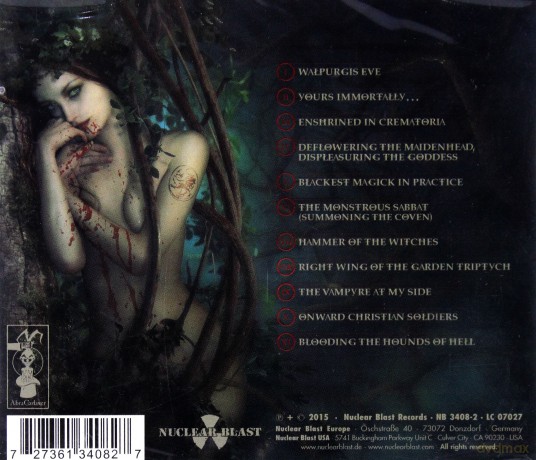 Cradle Of Filth: Hammer Of The Witches [CD]
