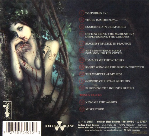 Cradle Of Filth: Hammer Of The Witches (digipack) [CD]