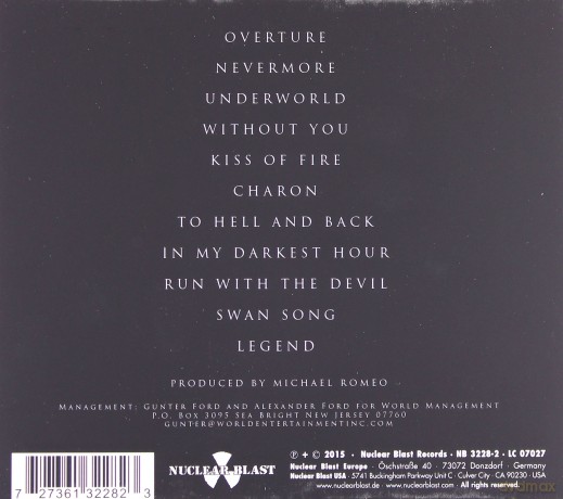 Symphony X: Underworld [CD]