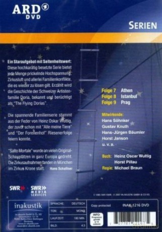Salto Mortale - Die Geschichte Einer Artistenfamilie vol. 3 Folgen 7 - 9 [DVD]