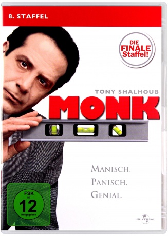 Monk Season 8 [4DVD]