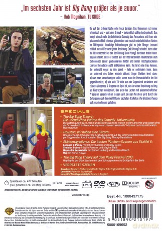 Teoria wielkiego podrywu Sezon 6 [3DVD]