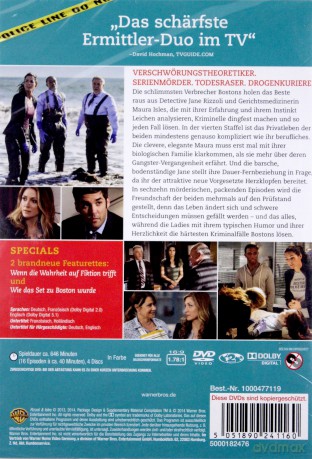 Rizzoli & Isles Season 4 [4DVD]