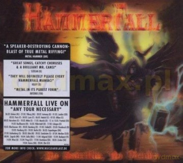 Hammerfall: No Sacrifice,No Victory Limited Edition (digipack) [CD]
