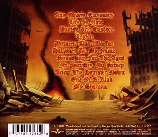 Hammerfall: No Sacrifice,No Victory [CD]