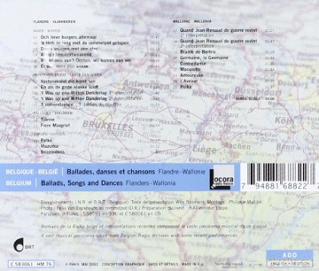 Belgique - Ballades Danses Et Chansons [CD]