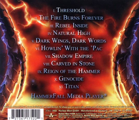 Hammerfall: Threshold [CD]