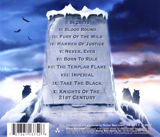 Hammerfall: Chapter V-Unbent,Unbowed,Unbro [CD]