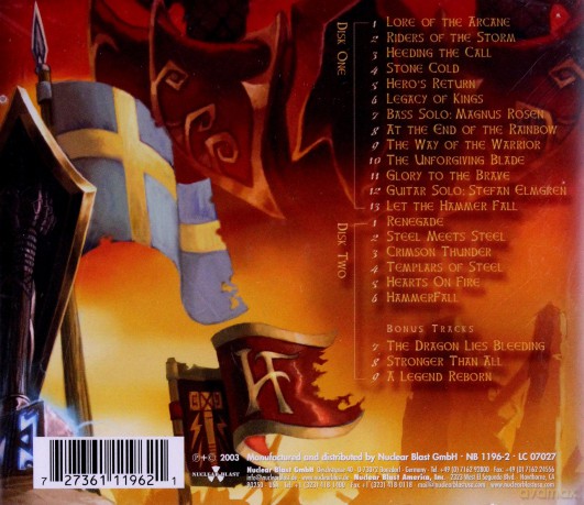 Hammerfall: One Crimson Night [2CD]