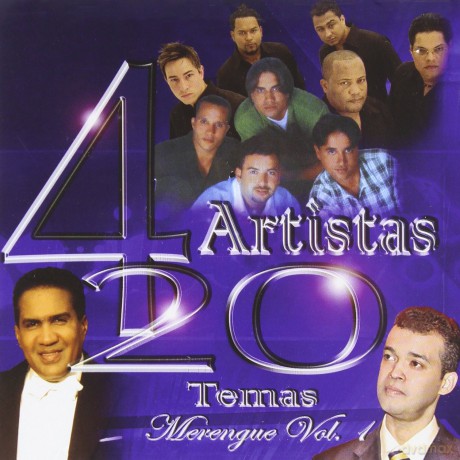4 Artistas 20 Temas Merengue Vol. 1 [CD]