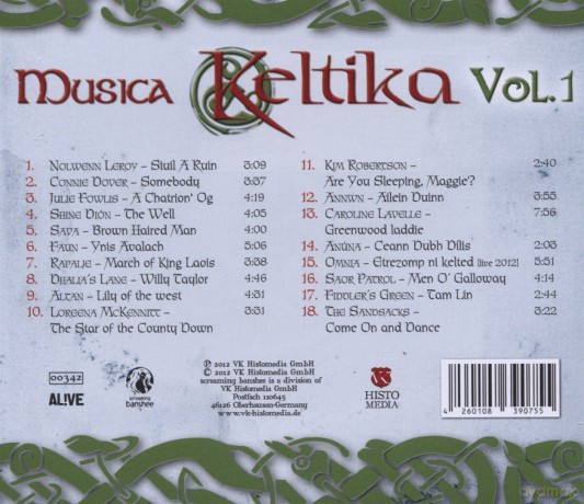 Musica Keltika vol. 1 [CD]