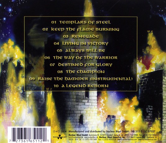Hammerfall: Renegade [CD]