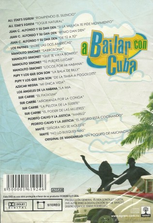 A Bailar Con Cuba Compilation De Videoclips [DVD]