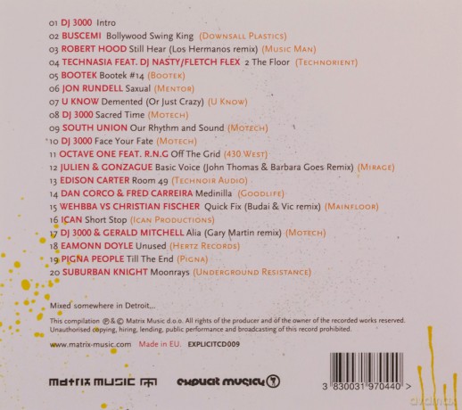 Ekspozicija 09 - The Detroit Connection [CD]