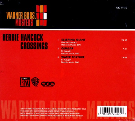 Herbie Hancock: Crossings (digipack) [CD]