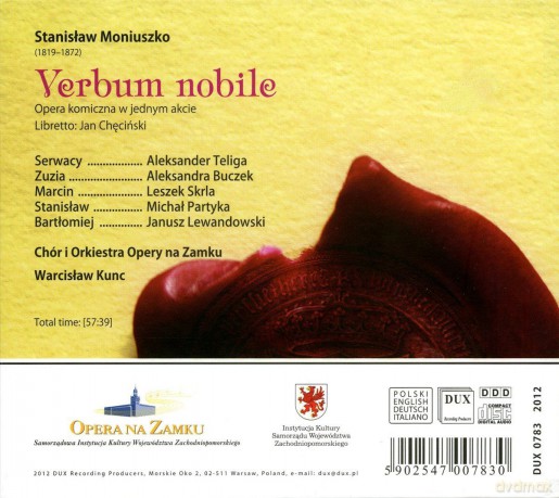 Moniuszko Verbum Nobile [CD]