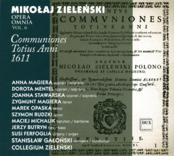 Zielenski Offertoria Totius Anni 1611 Vo [CD]