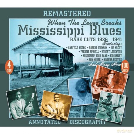 Mississippi Blues 1926-1941 Rare Cuts By [4CD]
