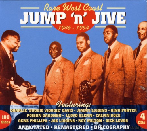 Rare West Coast Jump N Jive 1945-1955 Be [4CD]