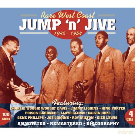 Rare West Coast Jump N Jive 1945-1955 Be [4CD]