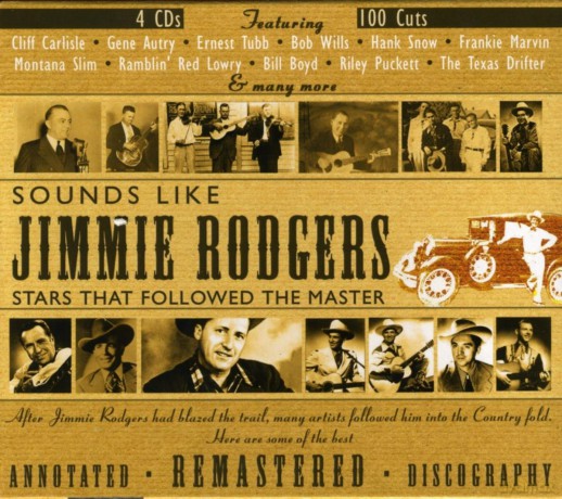 Sounds Like Jimmie Rodgers The Stars Tha [4CD]