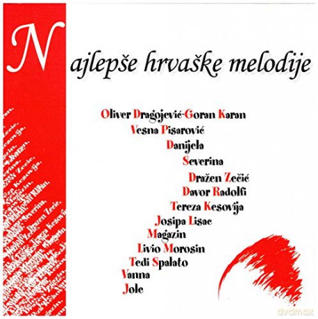 Najlepse Hrvaske Melodije 1 [CD]