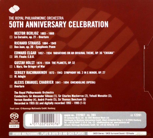 50th Anniversary Celebration [SACD]