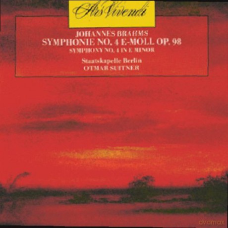 J Brahms - Symphony No 4 In E Minor Op 9 [CD]