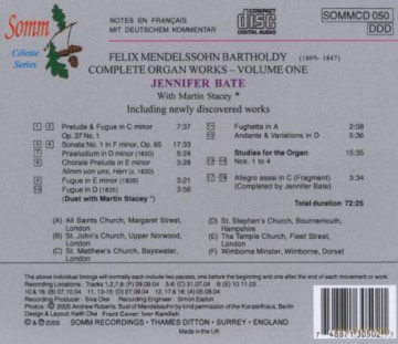 Complete Organ Works vol. 1 [CD]