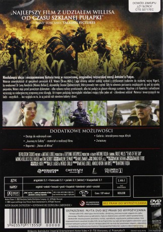 Łzy słońca wersja rozszerzona [DVD]