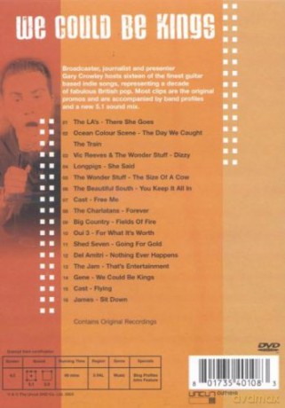 We Could Be Kings - 16 Indie Guitar Videos On DVD [DVD]