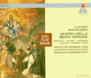 Harnoncourt/Cmw: Mont: Vespro Della Beata Virgin [2CD]