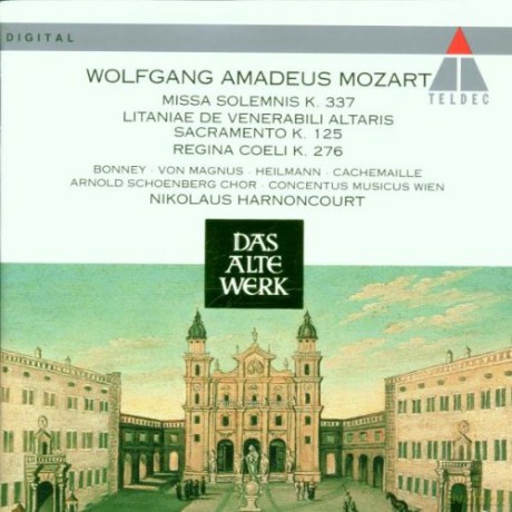 Harnoncourt/Cmw: W.A. Mozart: Sakralmusik337,276 [CD]