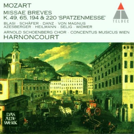 Harnoncourt/Cmw: Mozart: Spatzenmesse/Missa Brevis [CD]