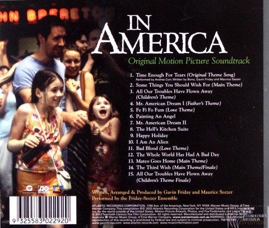 In America soundtrack [CD]