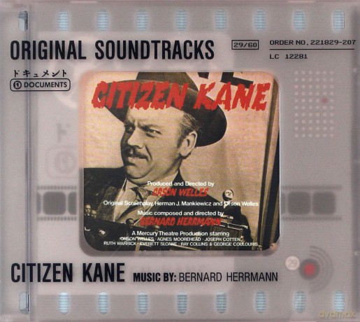Citizen Kane soundtrack [CD]