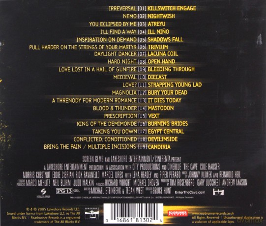 Cave soundtrack [CD]