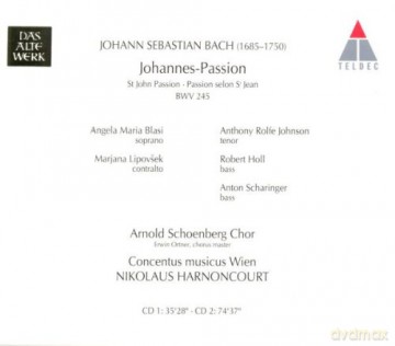 Harnoncourt/Cmw: Bach: Johannes Passion [2CD]