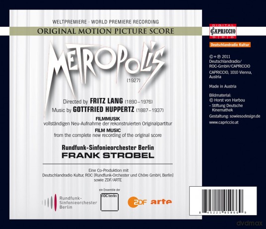 Metropolis soundtrack [CD]