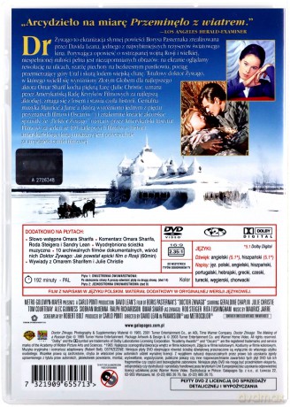 Doktor Żywago wydanie kolekcjonerskie [2DVD]