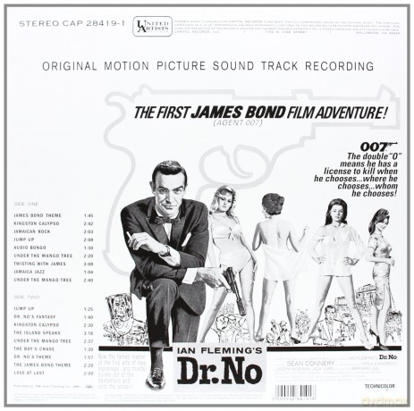 007 Dr No James Bond soundtrack (Doktor |No) (Monty Norman) [Winyl]
