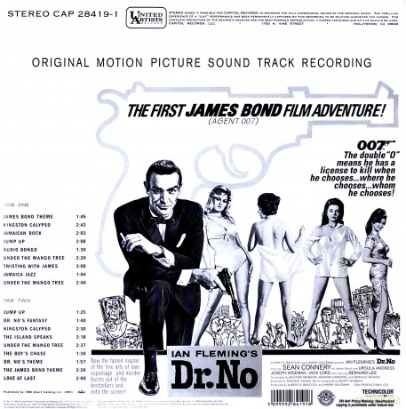 007 Dr No James Bond soundtrack (Doktor |No) (Monty Norman) [Winyl]
