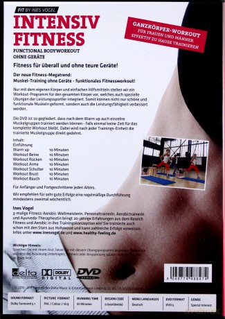 Intensiv Fitness - Functional Bodyworkout Ohne Geraete [DVD]